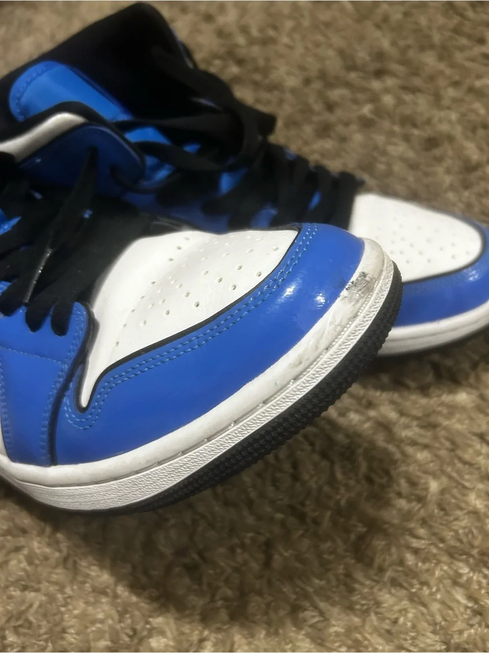 Air Jordan 1 mid signal blue
